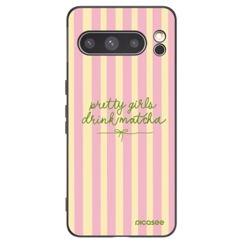 Picasee crna silikonska maskica za Google Pixel 8 Pro - Pretty matcha