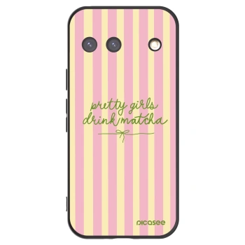 Picasee crna silikonska maskica za Google Pixel 9 - Pretty matcha