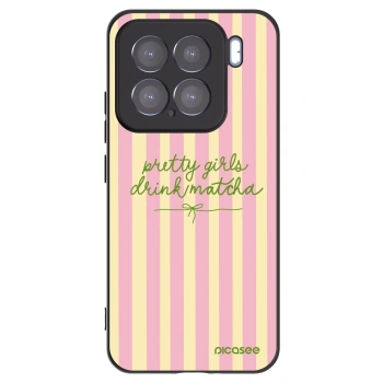 Picasee crna silikonska maskica za Xiaomi 15 - Pretty matcha
