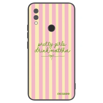 Picasee crna silikonska maskica za Xiaomi Redmi Note 7 - Pretty matcha