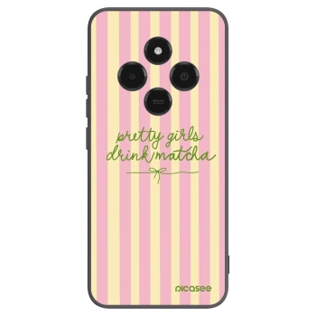 Picasee crna silikonska maskica za Xiaomi Poco C75 - Pretty matcha