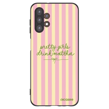 Picasee crna silikonska maskica za Samsung Galaxy A13 5G - Pretty matcha