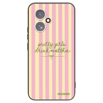 Picasee crna silikonska maskica za Honor 400 5G - Pretty matcha