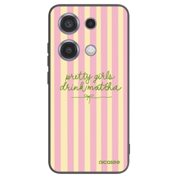 Picasee crna silikonska maskica za Xiaomi Redmi Note 14S - Pretty matcha