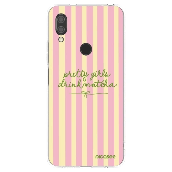 Picasee silikonska prozirna maskica za Xiaomi Redmi 7 - Pretty matcha