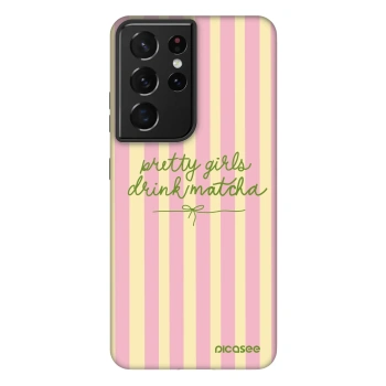 Maskica za Samsung Galaxy S21 Ultra 5G G998B - Pretty matcha
