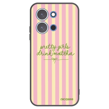 Picasee crna silikonska maskica za Xiaomi Redmi 15C 4G - Pretty matcha