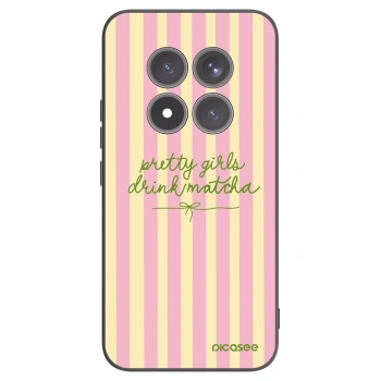 Picasee crna silikonska maskica za Xiaomi Redmi Note 15 Pro+ - Pretty matcha