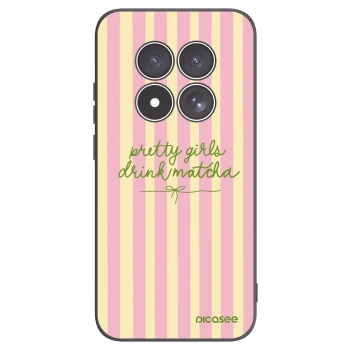 Picasee crna silikonska maskica za Xiaomi Redmi Note 15 Pro 5G - Pretty matcha