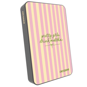 Prijenosni punjač s MagSafe 10 000 mAh Sivo - Pretty matcha