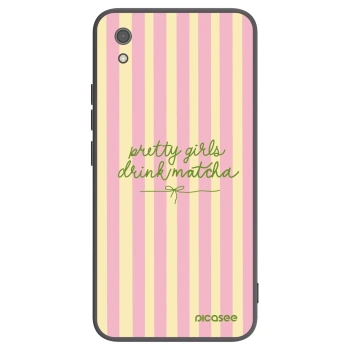 Picasee crna silikonska maskica za Xiaomi Redmi 7A - Pretty matcha