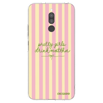 Picasee silikonska prozirna maskica za Xiaomi Redmi 8 - Pretty matcha