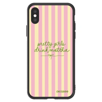 Picasee ULTIMATE CASE za Apple iPhone X/XS - Pretty matcha