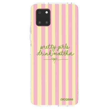 Picasee silikonska prozirna maskica za Samsung Galaxy Note 10 Lite N770F - Pretty matcha