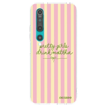 Picasee silikonska prozirna maskica za Xiaomi Mi 10 - Pretty matcha