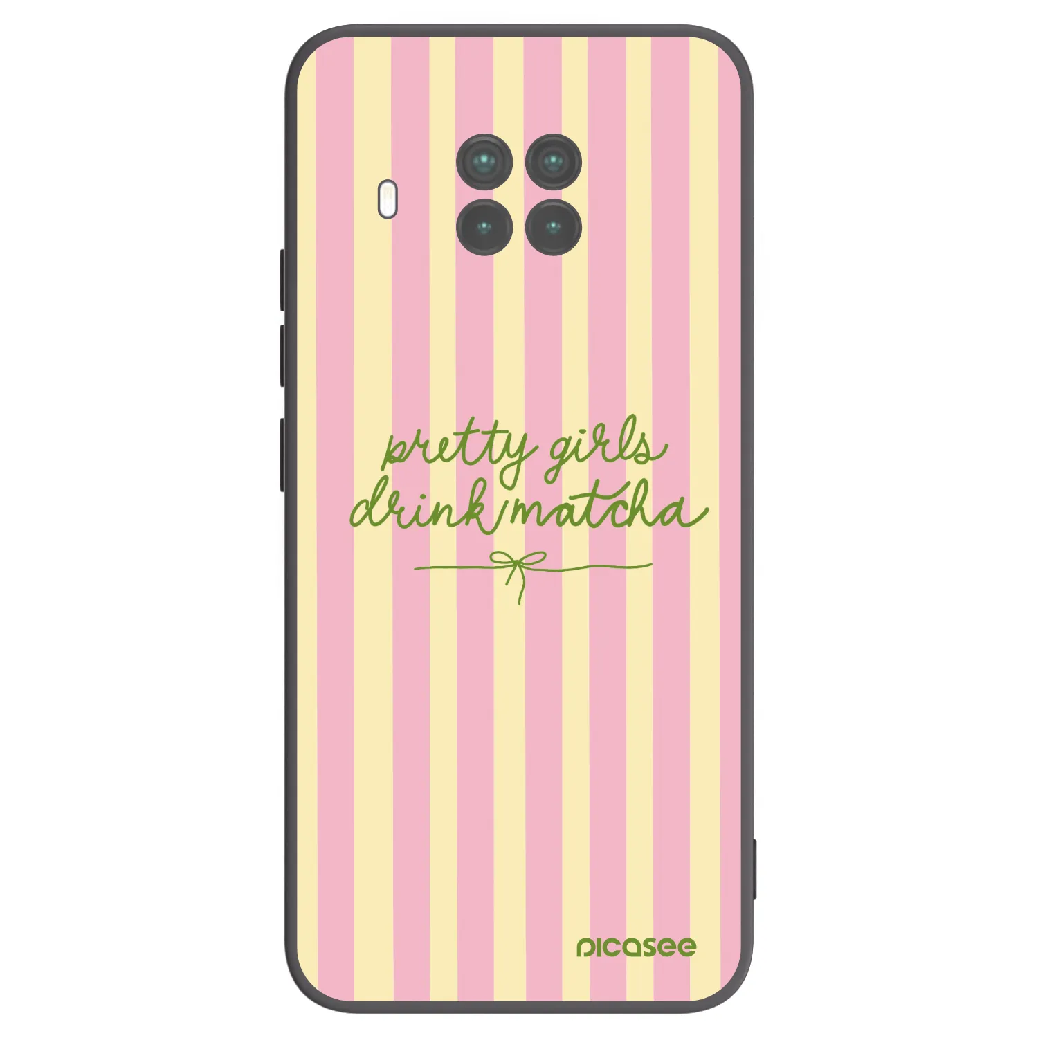 Picasee crna silikonska maskica za Xiaomi Mi 10T Lite - Pretty matcha