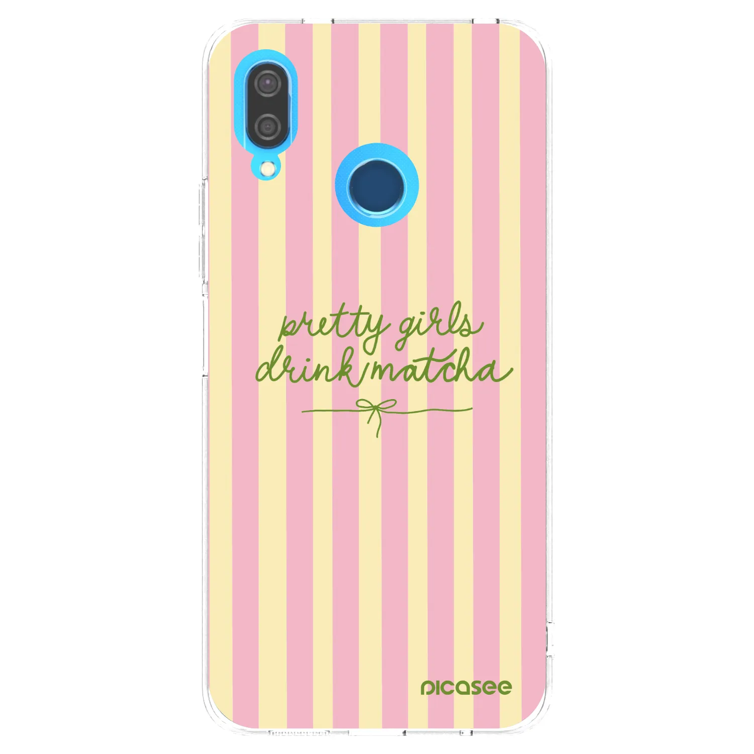 Picasee silikonska prozirna maskica za Huawei P20 Lite - Pretty matcha
