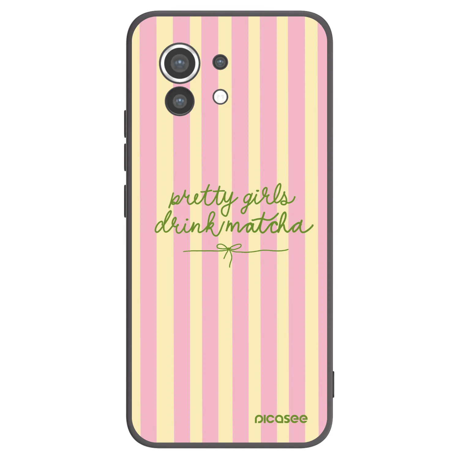 Picasee crna silikonska maskica za Xiaomi Mi 11 - Pretty matcha