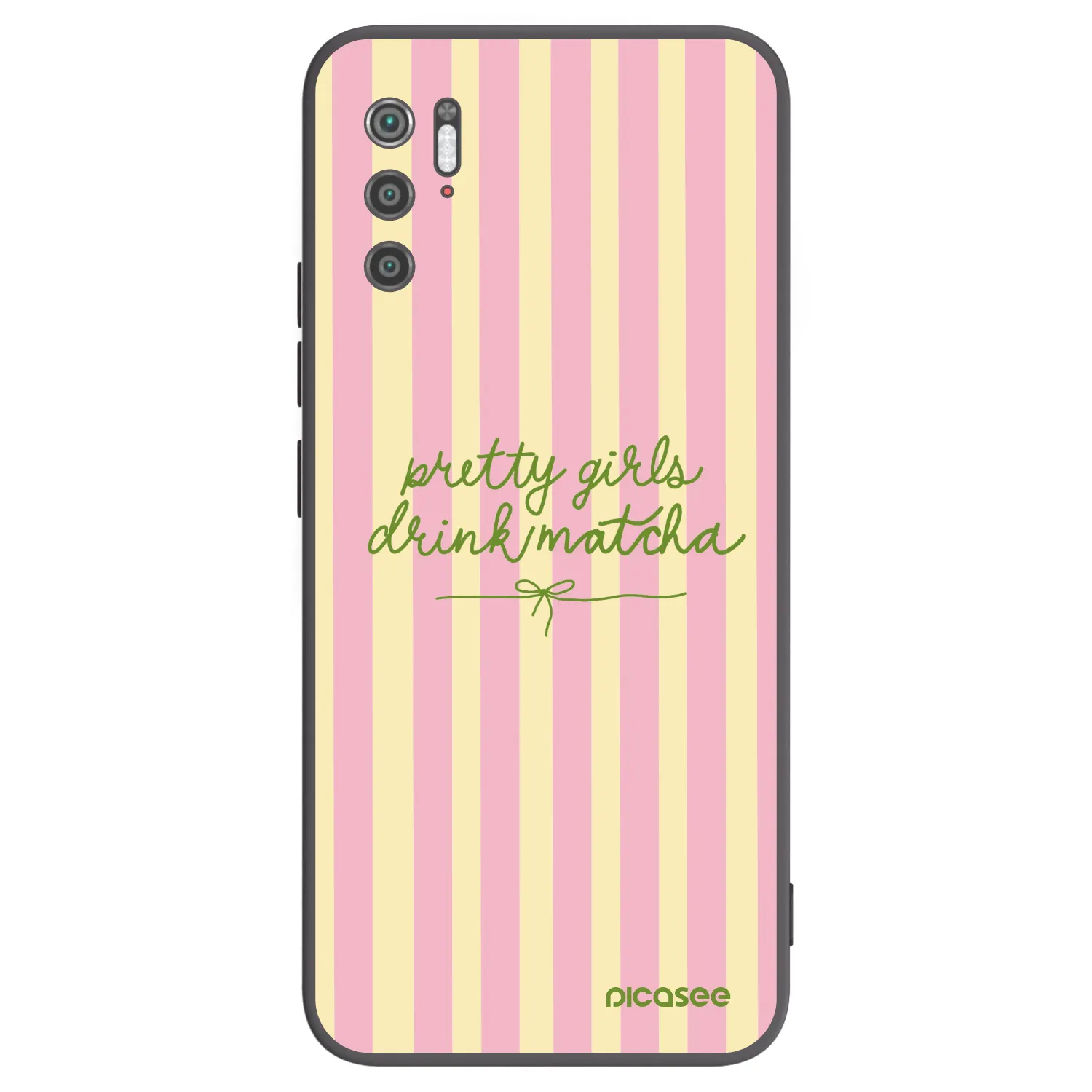 Picasee crna silikonska maskica za Xiaomi Poco M3 Pro 5G - Pretty matcha