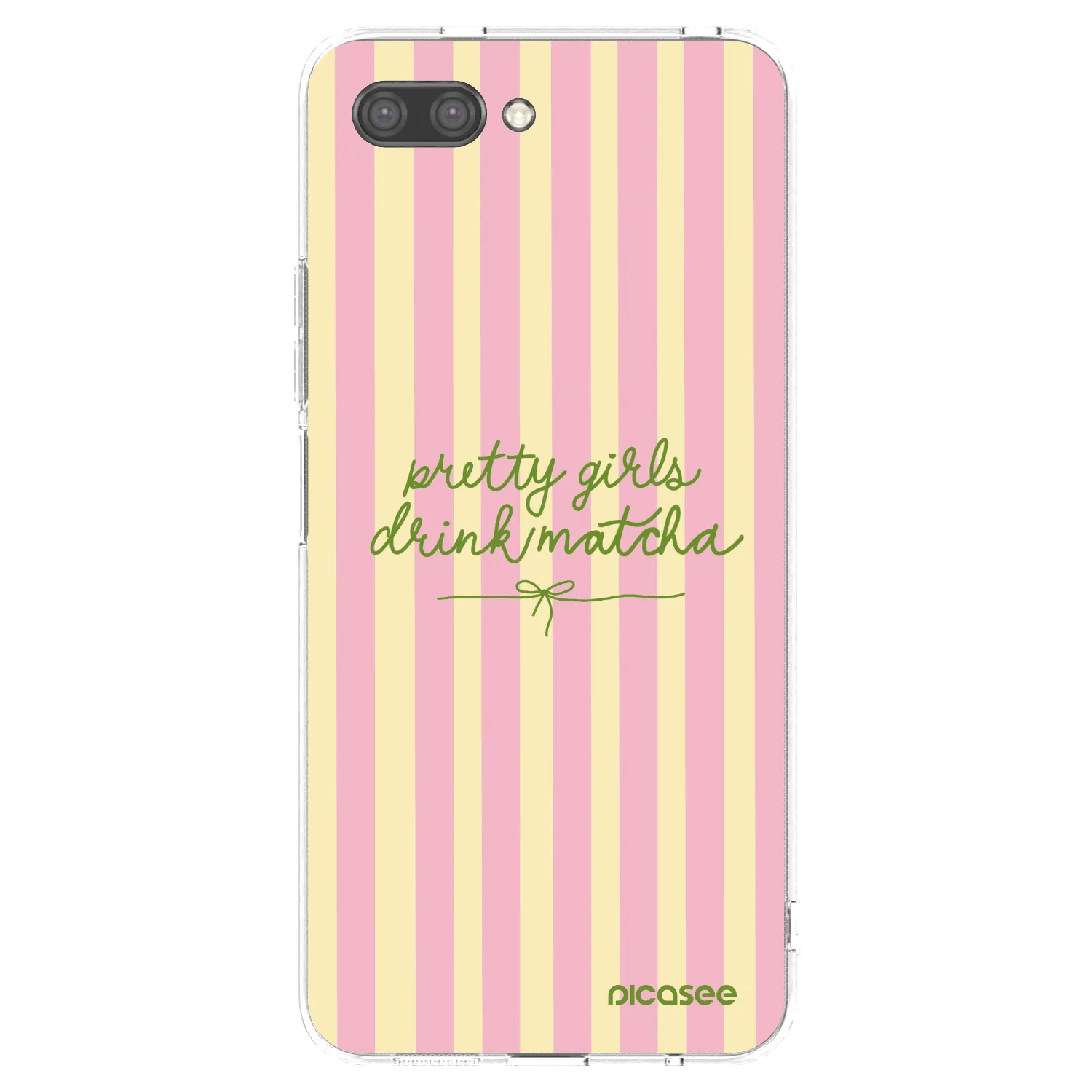 Picasee silikonska prozirna maskica za Honor 10 - Pretty matcha