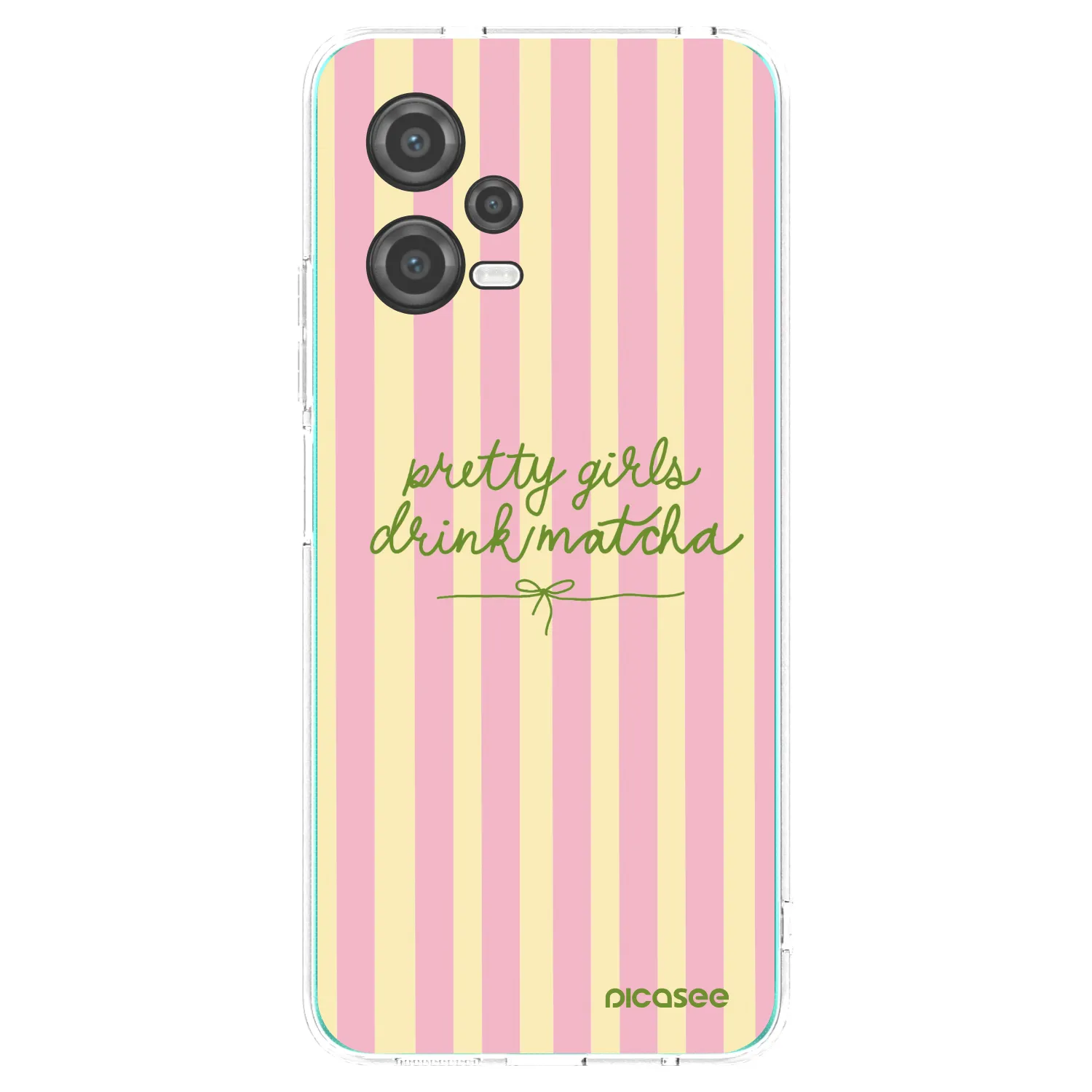 Picasee silikonska prozirna maskica za Xiaomi Poco X5 - Pretty matcha