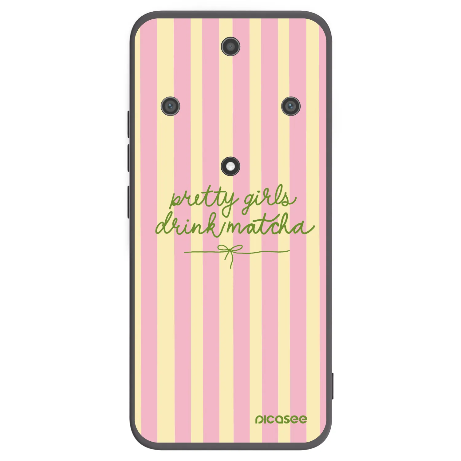 Picasee crna silikonska maskica za Honor Magic5 Lite 5G - Pretty matcha