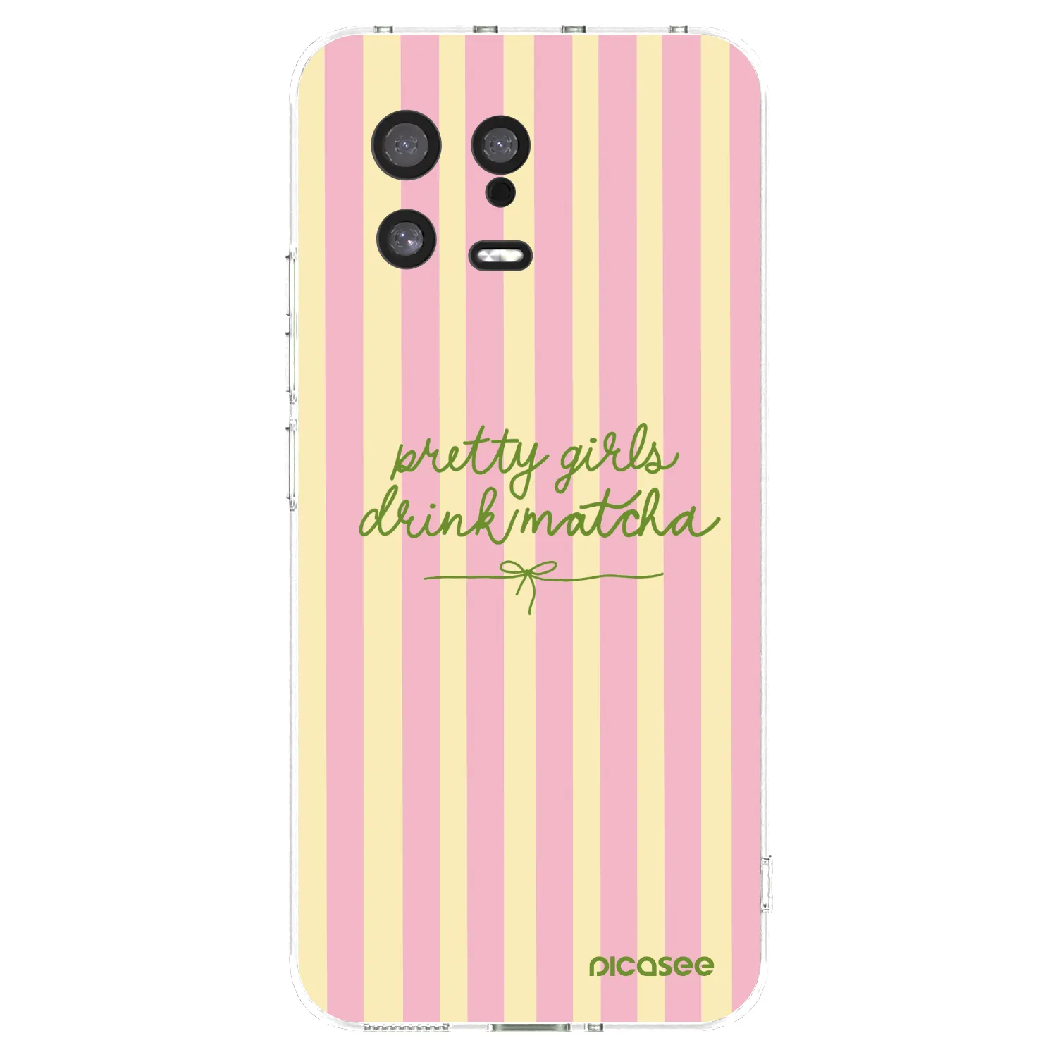 Picasee silikonska prozirna maskica za Xiaomi 13 - Pretty matcha