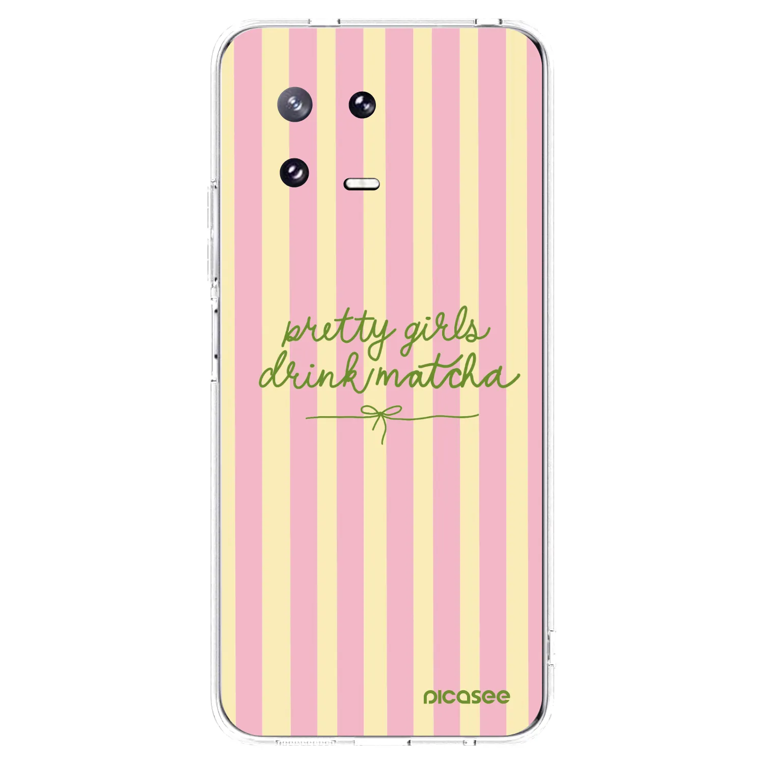 Picasee silikonska prozirna maskica za Xiaomi 13 Pro - Pretty matcha