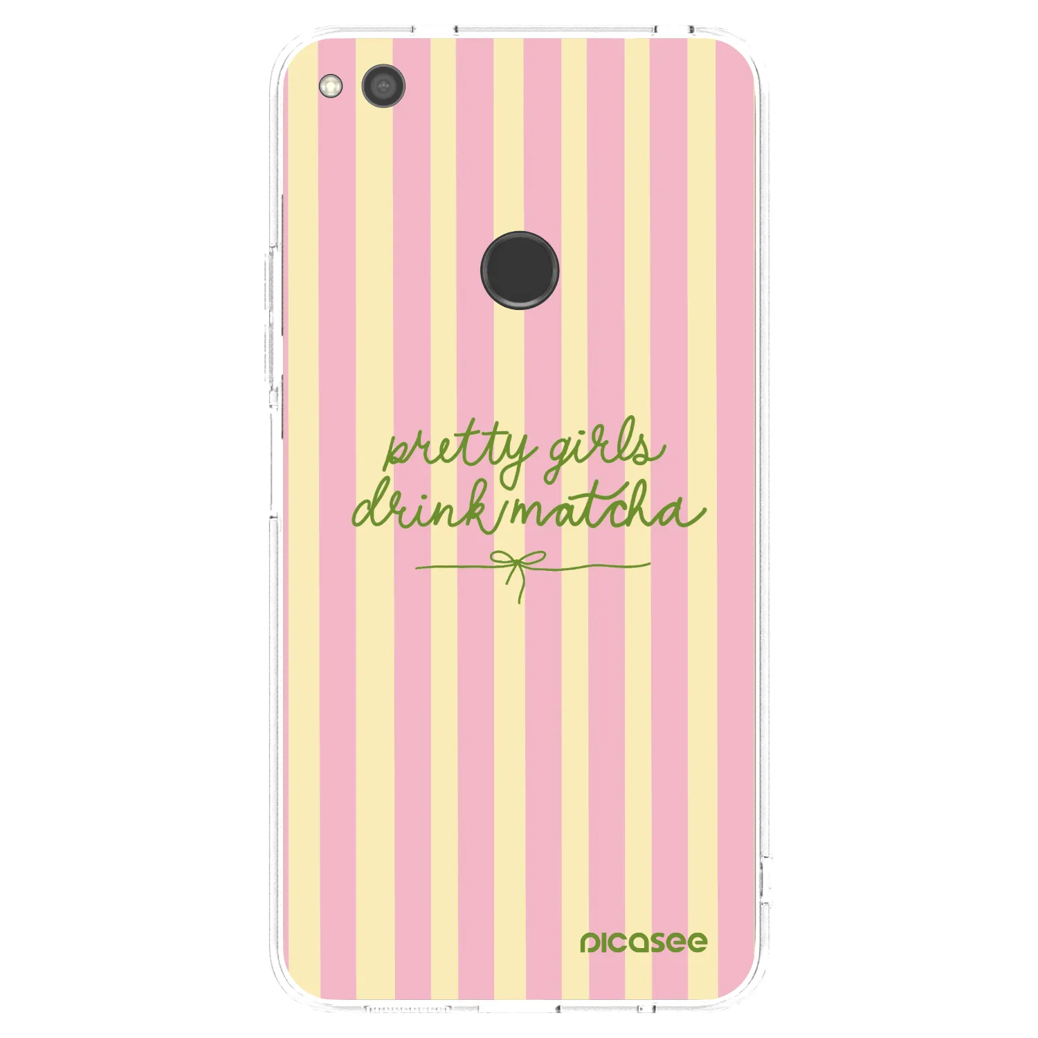 Picasee silikonska prozirna maskica za Huawei P9 Lite 2017 - Pretty matcha