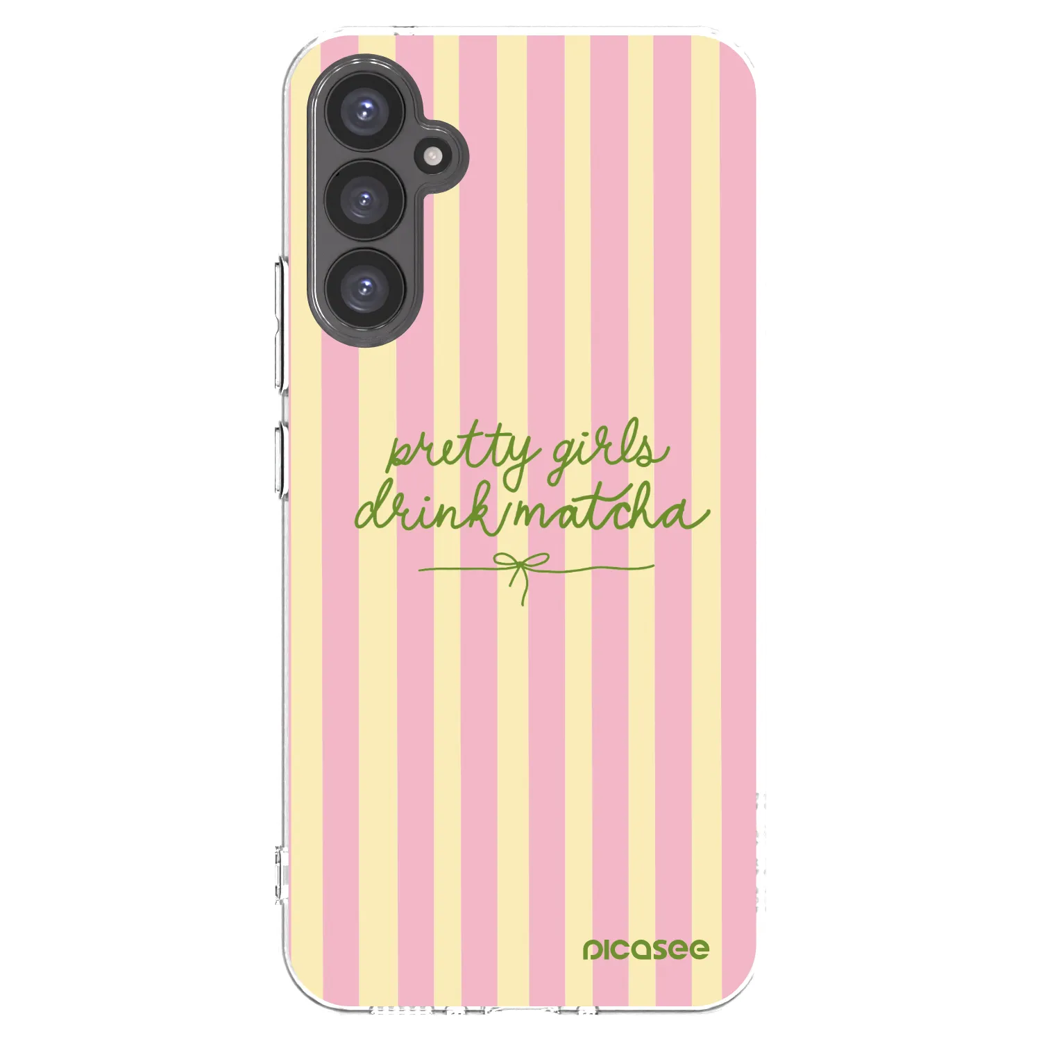 Picasee silikonska prozirna maskica za Samsung Galaxy A34 5G A346B - Pretty matcha