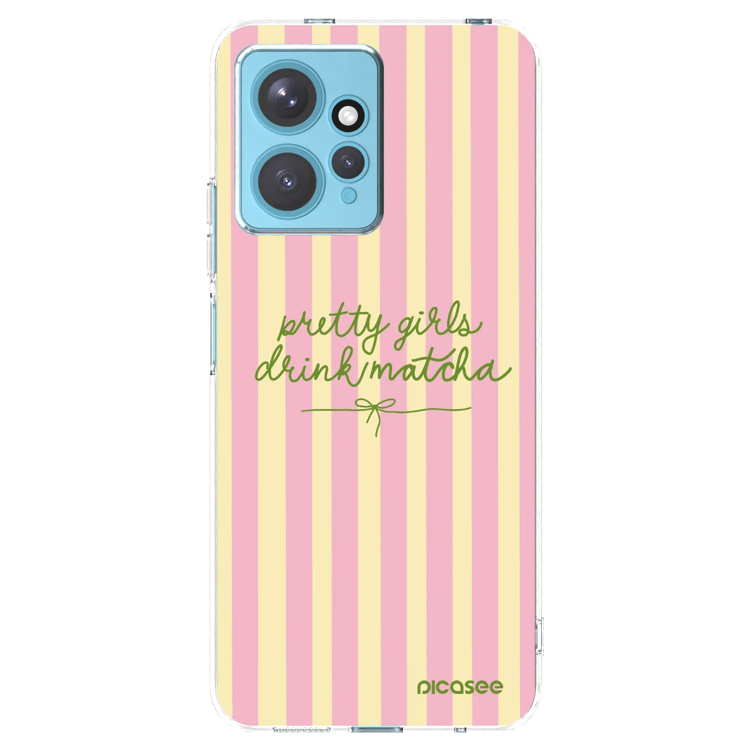 Picasee silikonska prozirna maskica za Xiaomi Redmi Note 12 4G - Pretty matcha