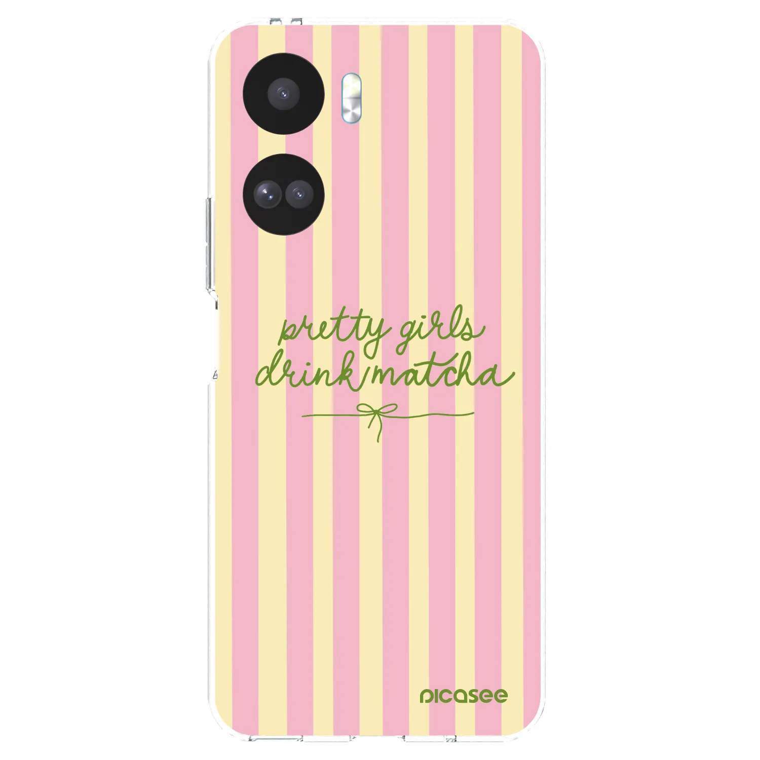 Picasee silikonska prozirna maskica za Honor 90 Lite 5G - Pretty matcha