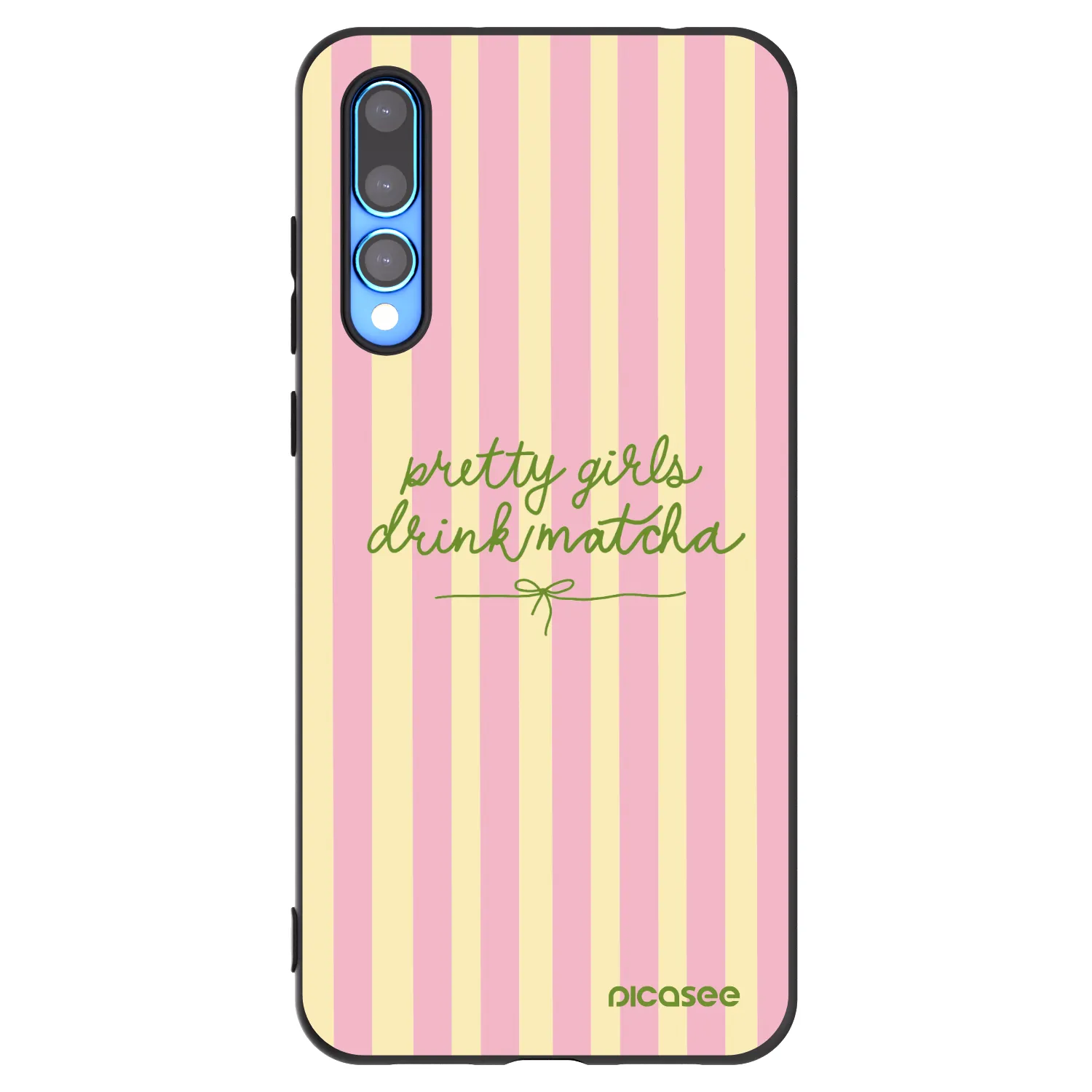Picasee crna silikonska maskica za Huawei P20 Pro - Pretty matcha