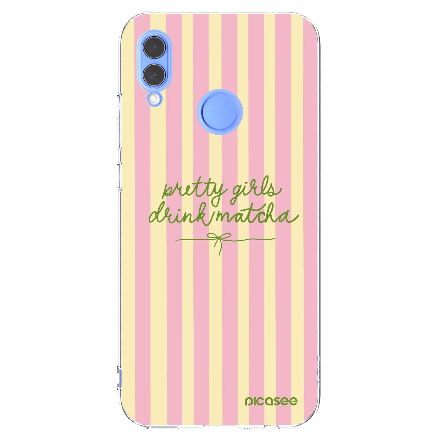 Picasee silikonska prozirna maskica za Huawei P Smart 2019 - Pretty matcha