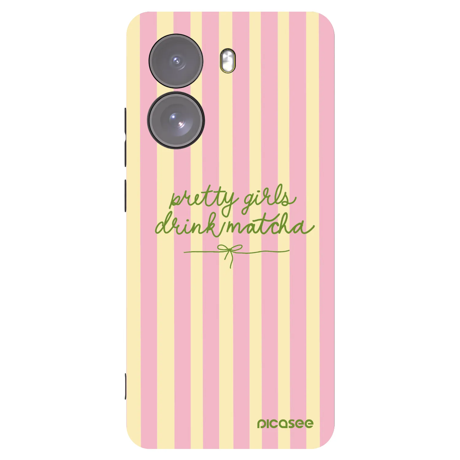 Picasee crna silikonska maskica za Xiaomi Poco X7 - Pretty matcha