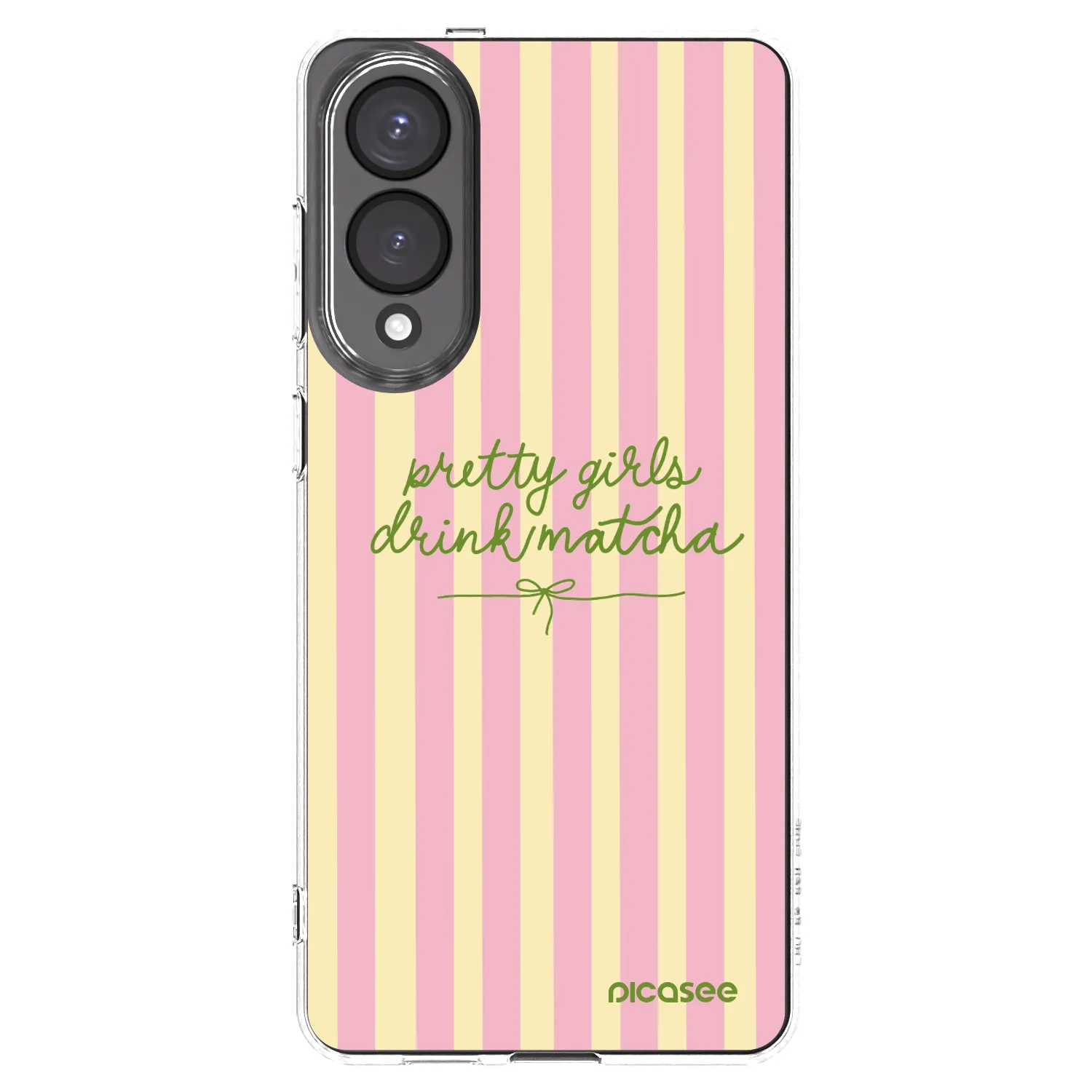 Silikonska prozirna maskica za Samsung Galaxy S25 Edge 5G - Pretty matcha