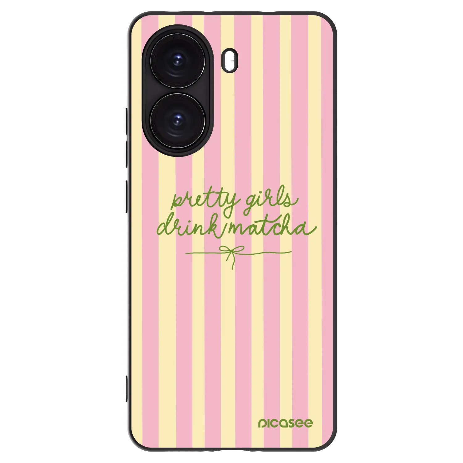 Crna silikonska maskica za Xiaomi Poco X7 Pro 5G - Pretty matcha