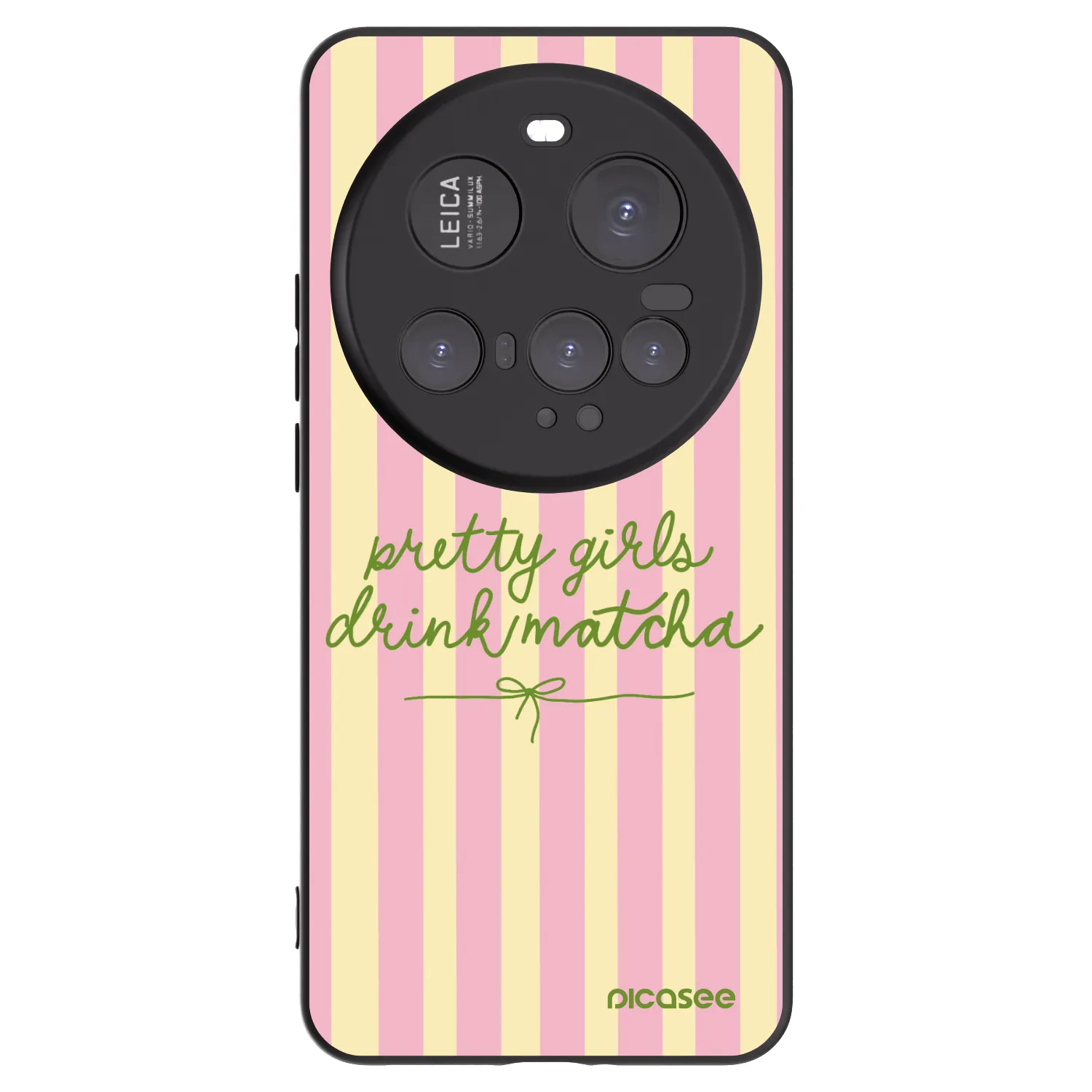 Picasee crna silikonska maskica za Xiaomi 15 Ultra - Pretty matcha