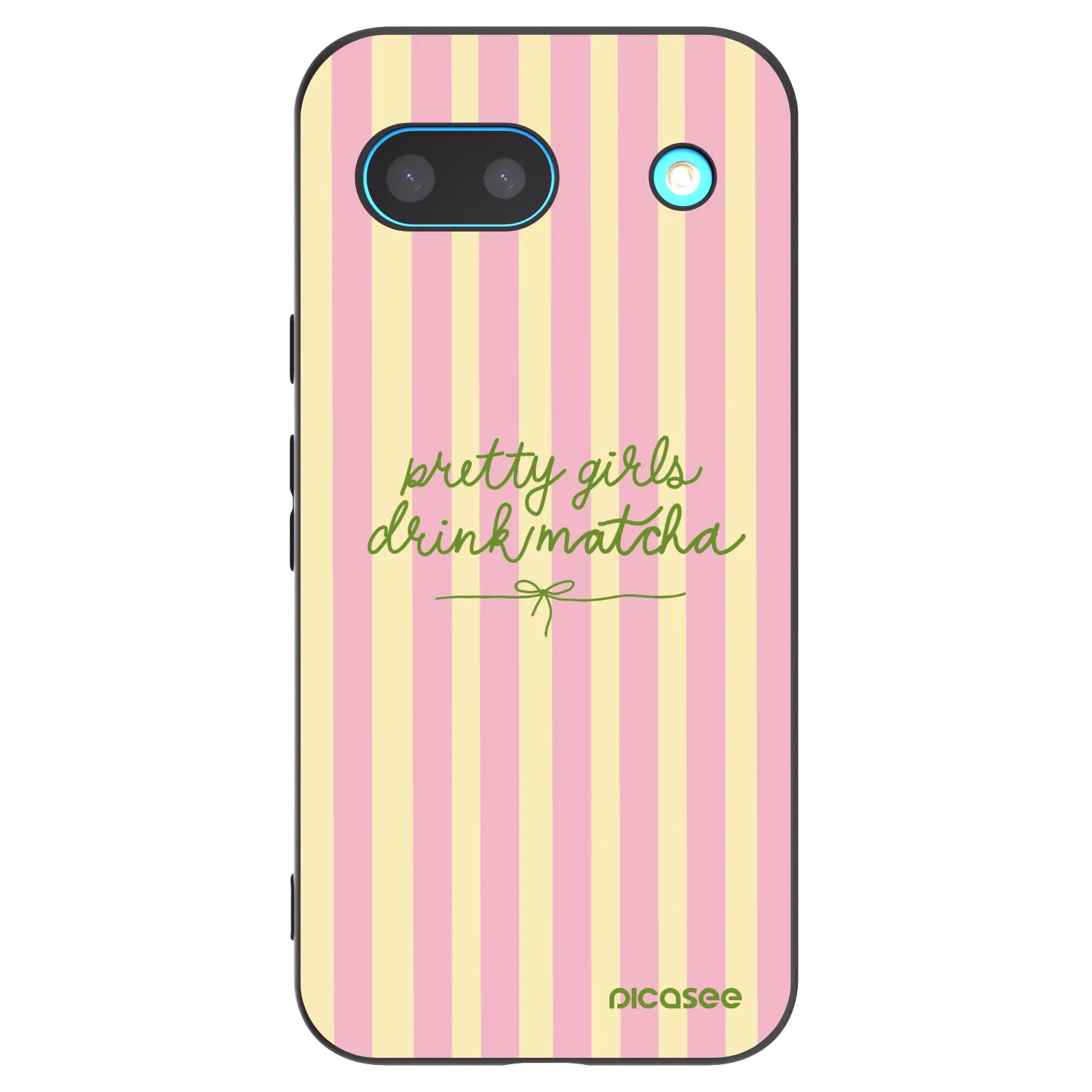 Picasee crna silikonska maskica za Google Pixel 8 - Pretty matcha