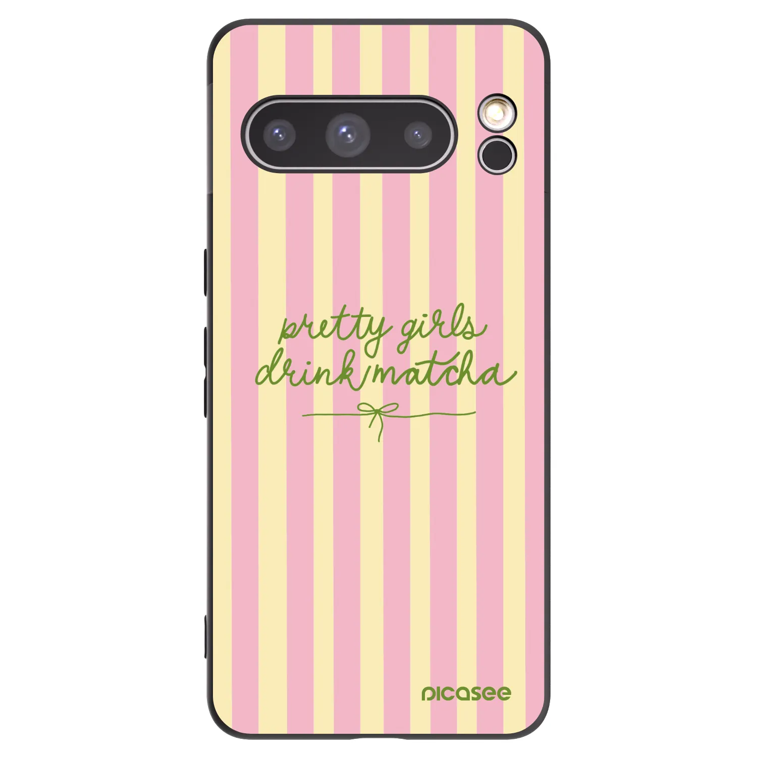Picasee crna silikonska maskica za Google Pixel 8 Pro - Pretty matcha