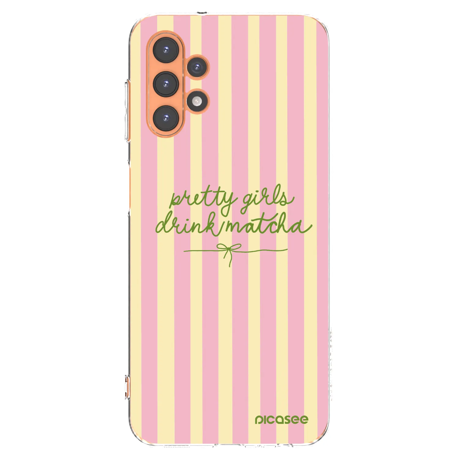 Silikonska prozirna maskica za Samsung Galaxy A13 5G - Pretty matcha