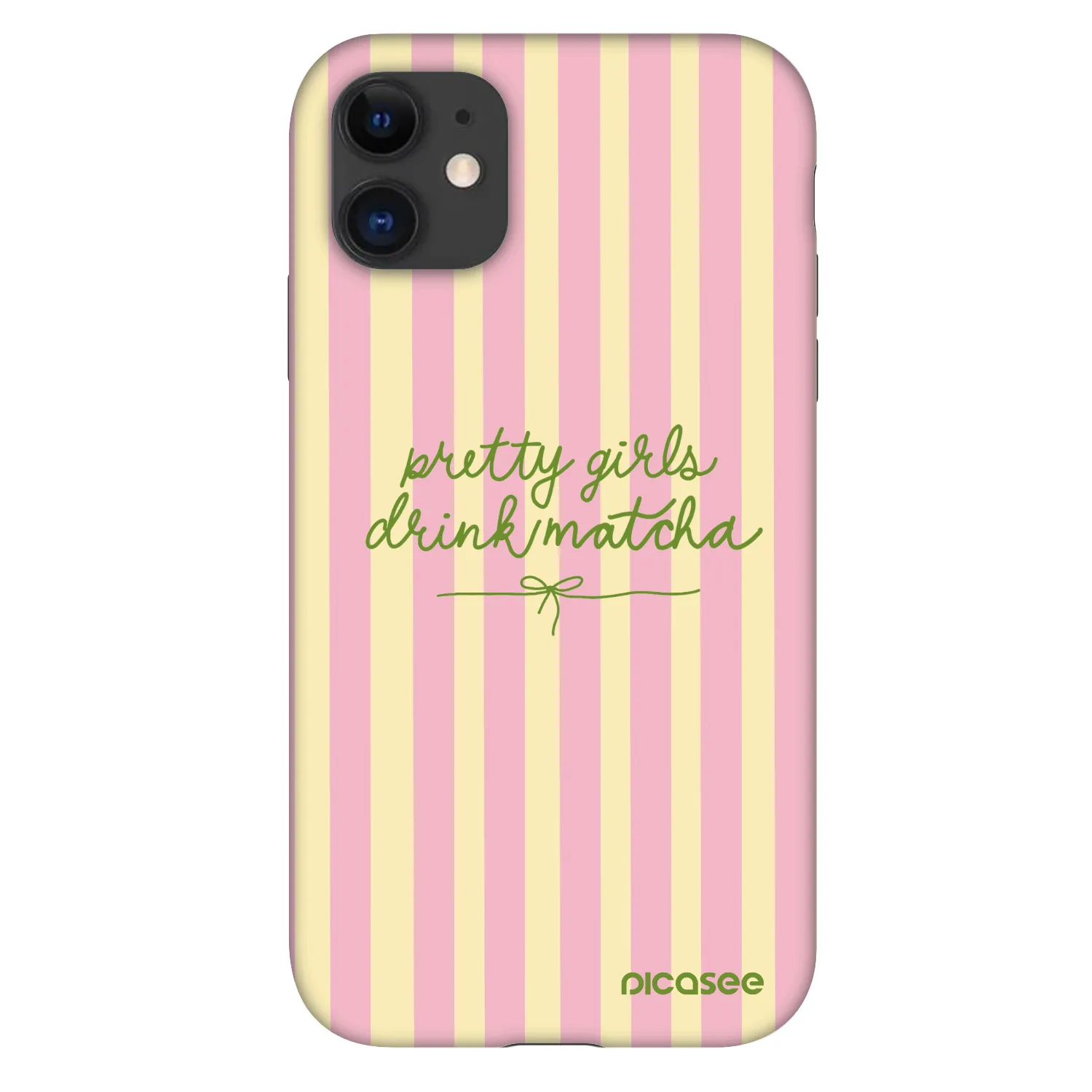 Picasee Fashion Case za Apple iPhone 11 - Pretty matcha
