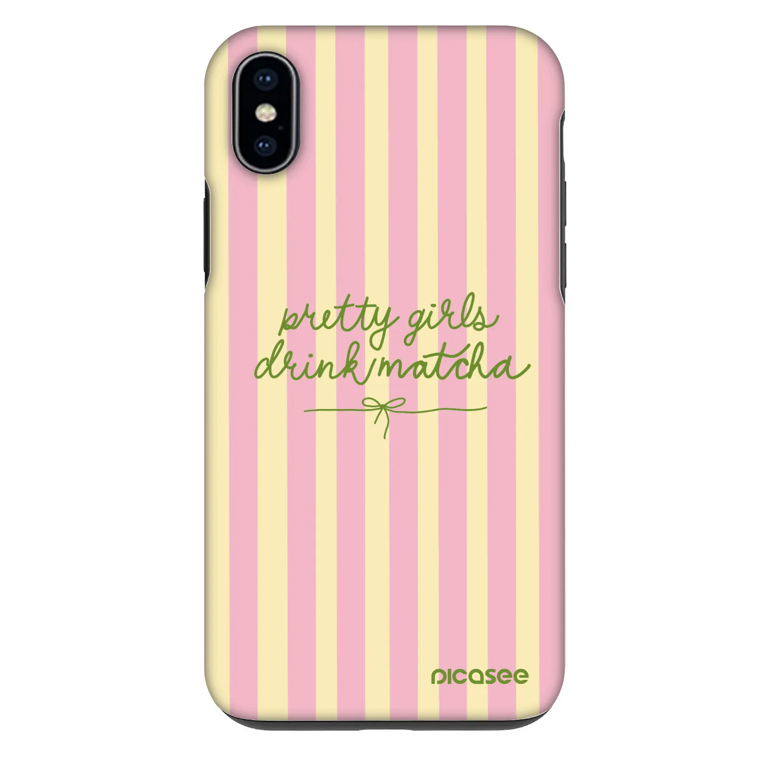 Picasee Fashion Case za Apple iPhone XS Max - Pretty matcha