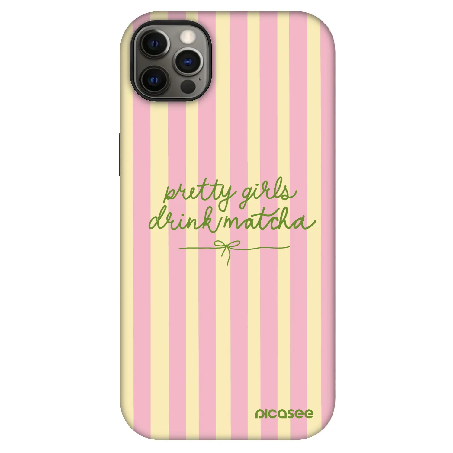 Picasee Fashion Case MagSafe za Apple iPhone 12 Pro Max - Pretty matcha