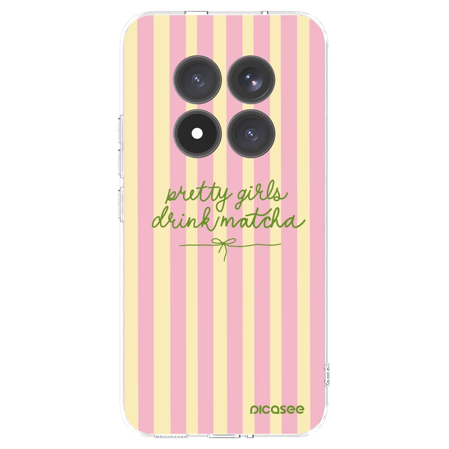 Picasee silikonska prozirna maskica za Xiaomi Redmi Note 15 Pro+ - Pretty matcha