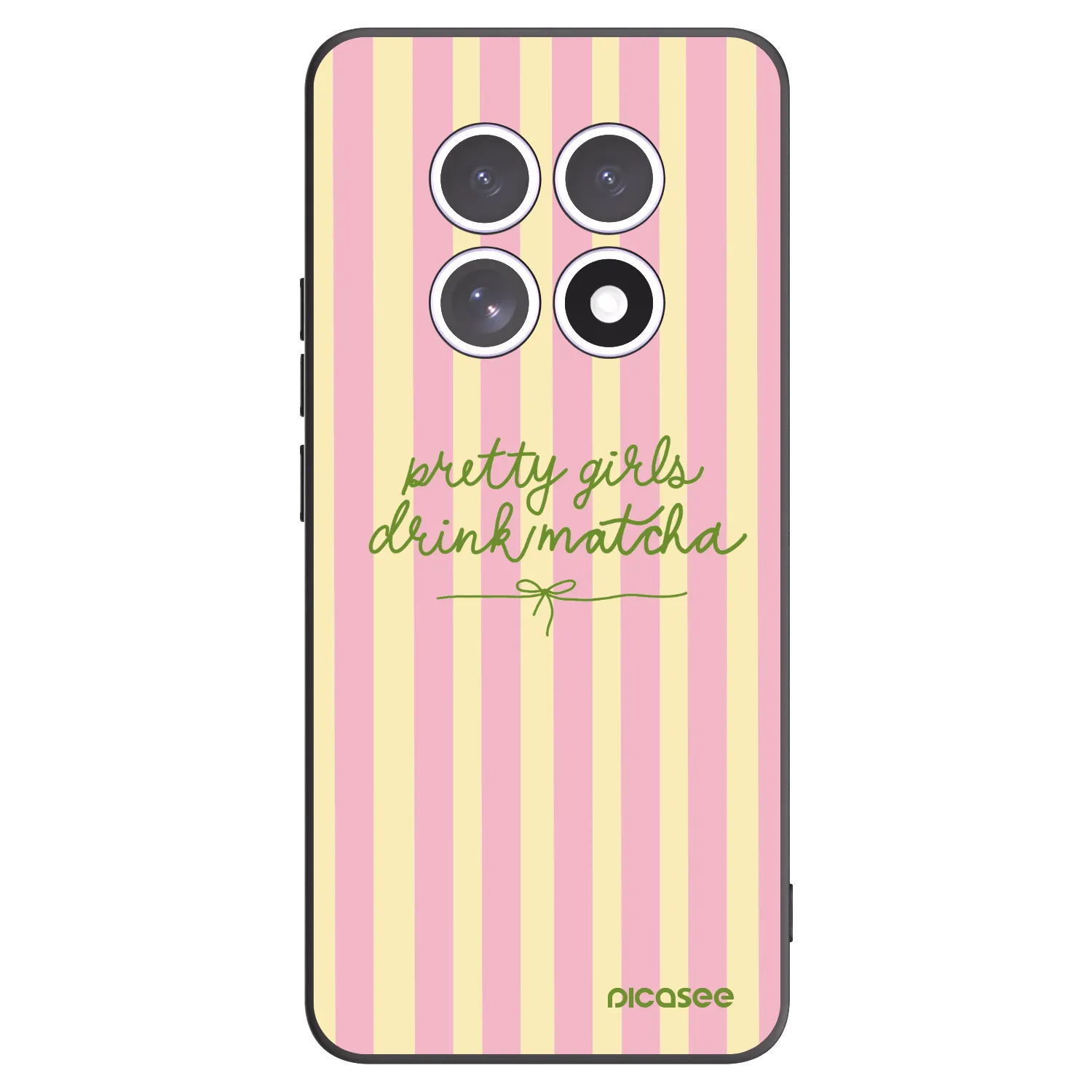 Picasee crna silikonska maskica za Xiaomi Redmi Note 15 4G - Pretty matcha