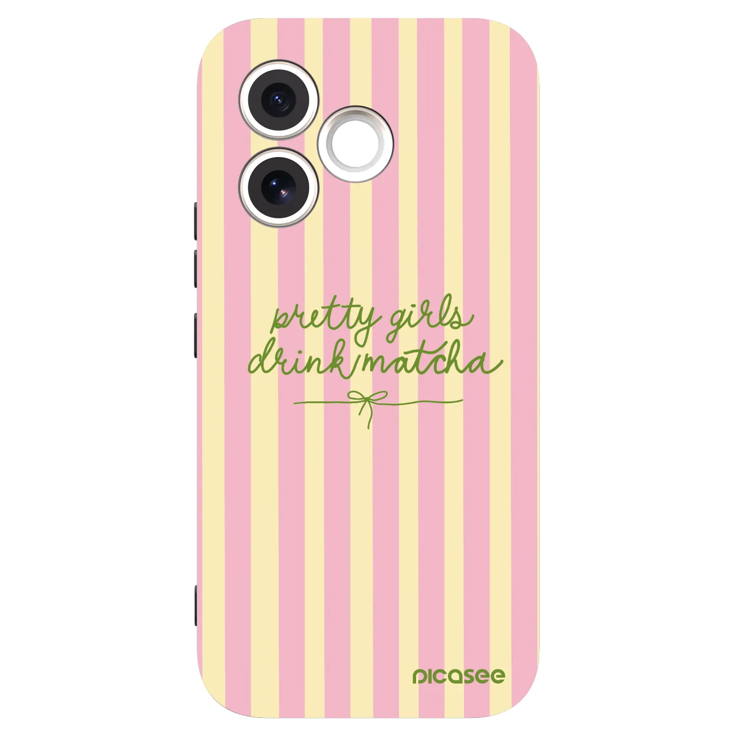 Picasee crna silikonska maskica za Honor 600 Lite - Pretty matcha