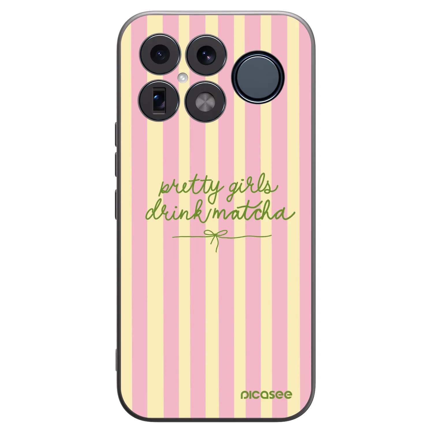 Picasee crna silikonska maskica za Xiaomi Poco F8 Ultra - Pretty matcha