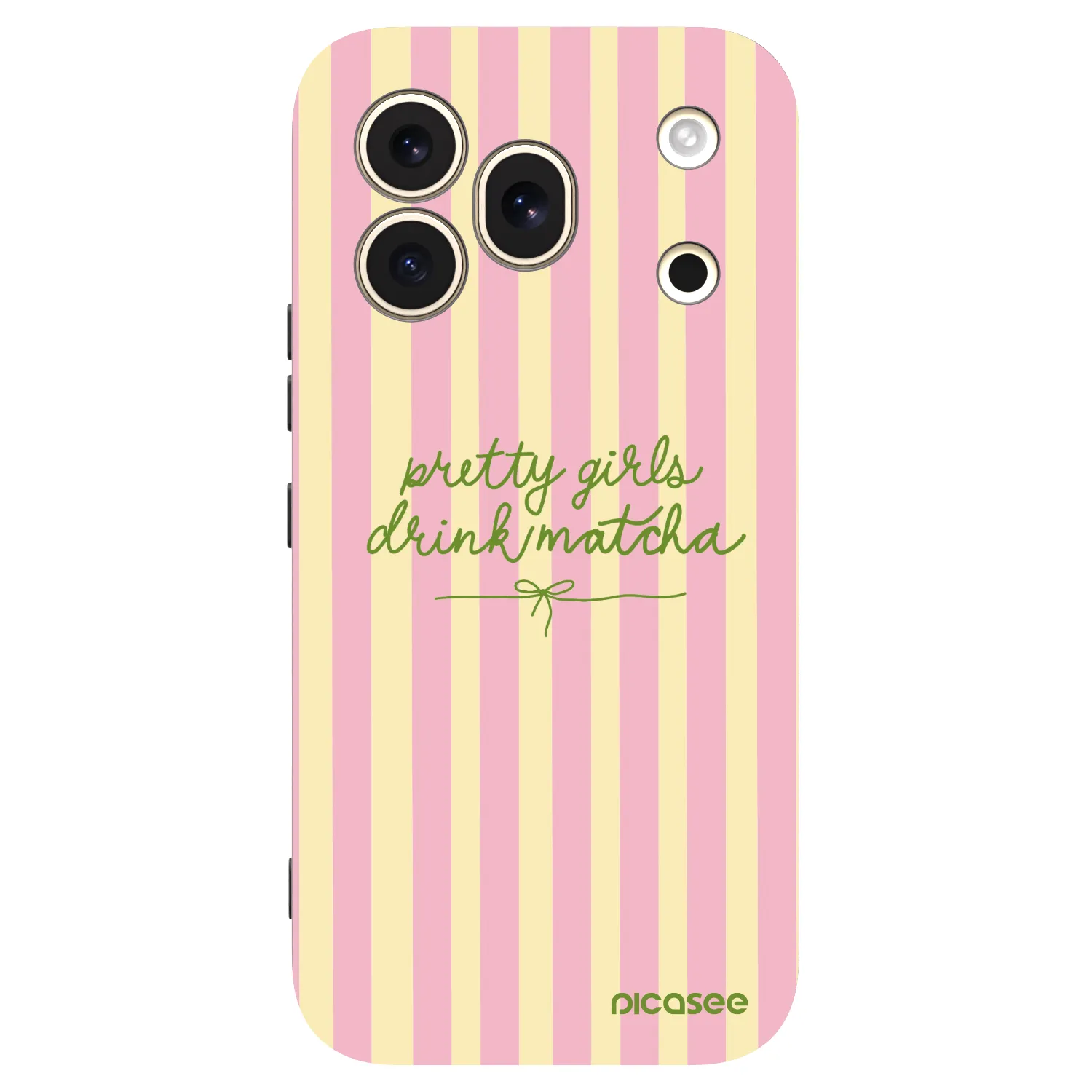 Picasee crna silikonska maskica za Honor 600 Pro - Pretty matcha
