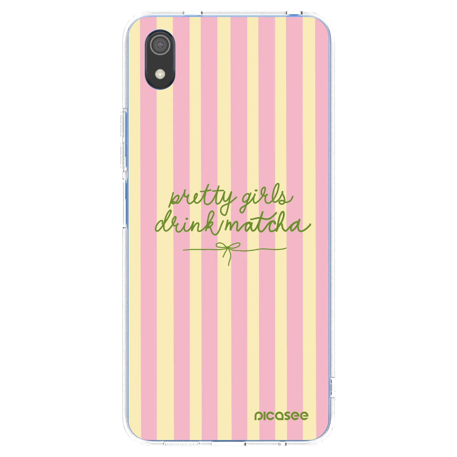 Picasee silikonska prozirna maskica za Xiaomi Redmi 7A - Pretty matcha